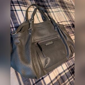 Jessica Simpson Dark Gray Shoulder Bag